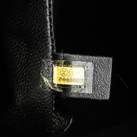 Chanel Coco Mark Matelasse Reissue Tote Bag Black Caviar Skin - Picture 9 of 11